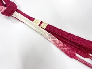 未使用品　正絹　手組帯締め